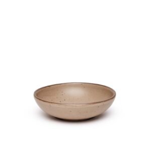 Accooler daily bowl in Warm Taupe, glazed stoneware