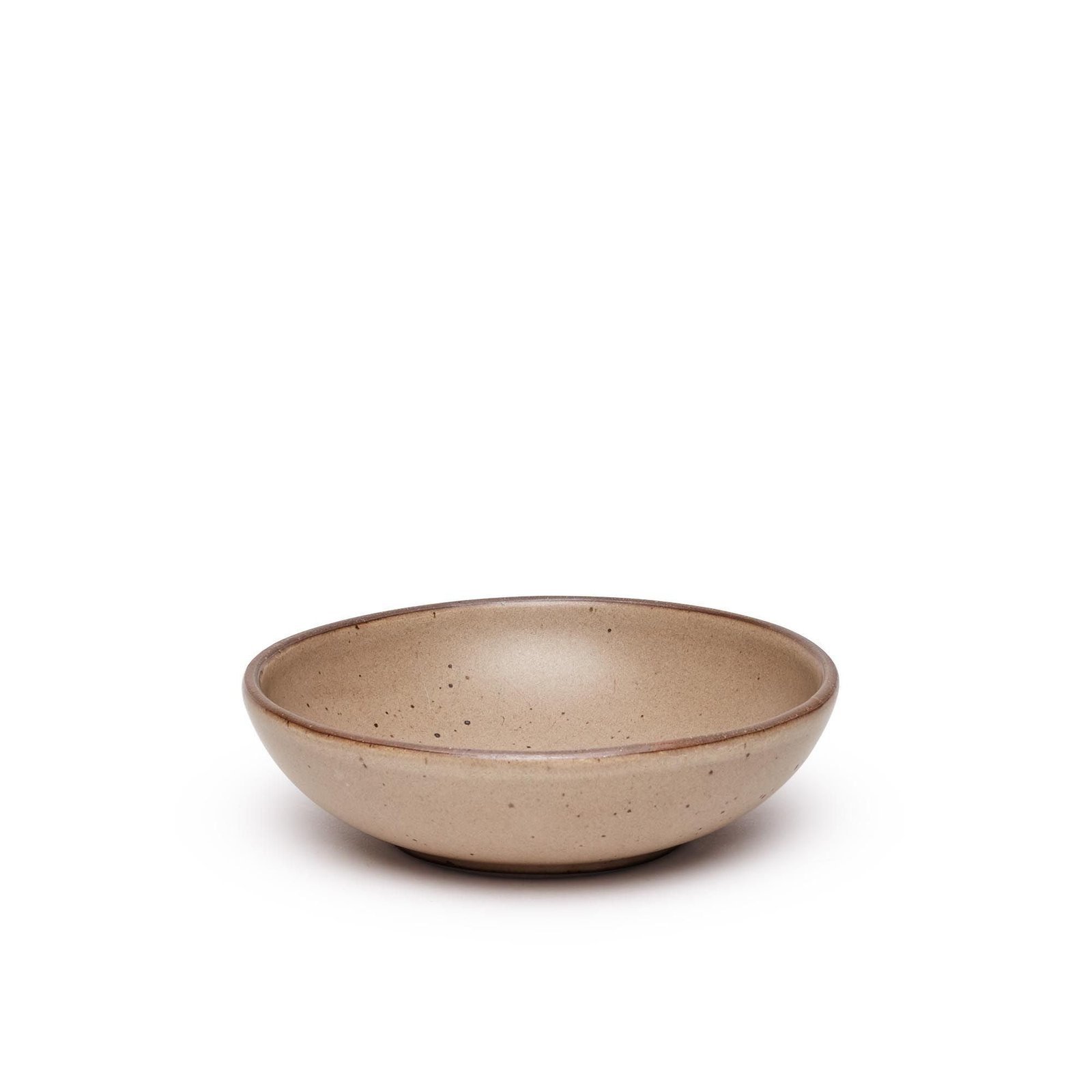 Accooler daily bowl in Warm Taupe, glazed stoneware