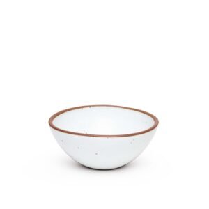 Accooler soup bowl in Cloud White, glazed stoneware