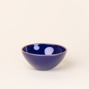 Accooler soup bowl in Midnight Navy, glazed stoneware
