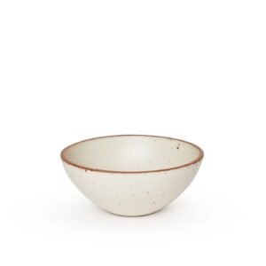 Accooler soup bowl in Oat Cream, glazed stoneware