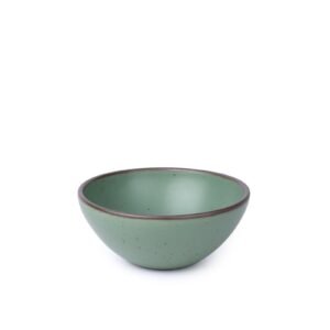 Accooler soup bowl in Viridian, glazed stoneware